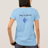 T-shirt Il est mon Romeo (Dos)