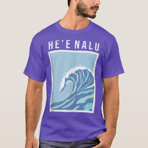 T-shirt Il est Nalu Block Wave Débardeur