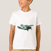 T-shirt Il est pour Hawksbill Turtle (Devant)