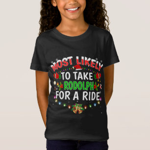 T-Shirt Il Est Probable Que Rodolph Soit Prêt Pour Un Voya