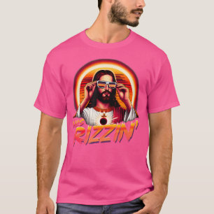 T-shirt Il Est Ressuscité Jésus Chrétien Est Rizzen Drôle