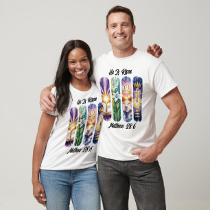 T-shirt Il Est Ressuscité Livre De Pâques