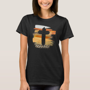 T-shirt Il Est Resté Heureux Pâques 2022 Religieux Chrétie