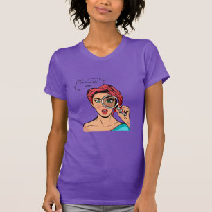 T-shirt Il est sur la liste en rouge