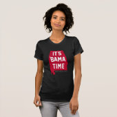 T-shirt Il est temps de Bama - appui de l'Alabama (Devant entier)