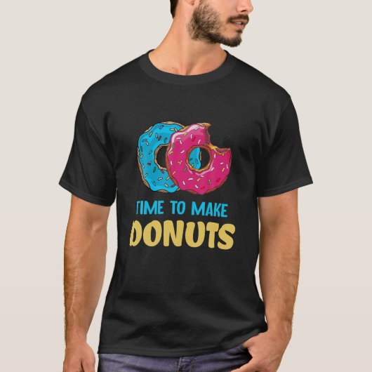 T-shirt Il Est Temps De Faire Les Puits (Devant)