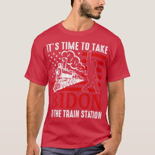 T-shirt Il est temps de prendre Bidon à la gare Bigfoo