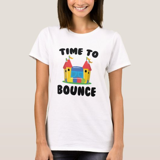 T-shirt Il Est Temps De Rebondir (Devant)