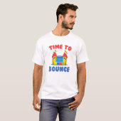 T-shirt Il Est Temps De Rebondir (Devant entier)