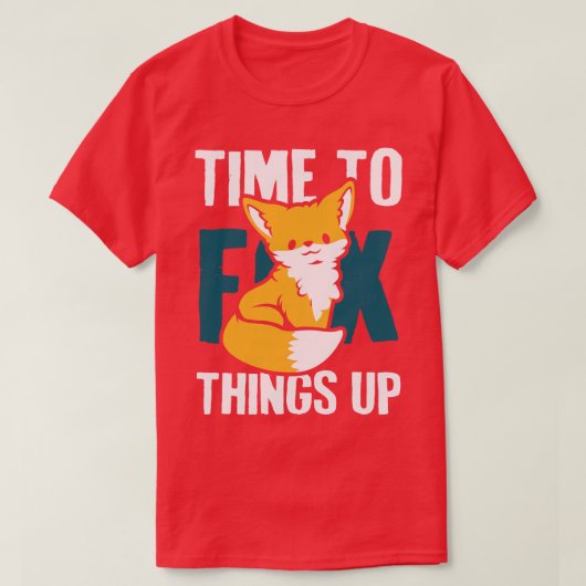T-shirt Il est temps de renverser les choses (Design devant)