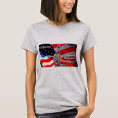 T-shirt Il est temps d'honorer les héros américains (Devant)