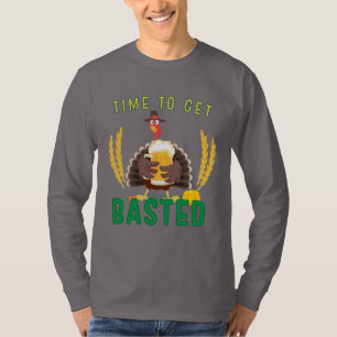 T-shirt Il Est Temps D'Obtenir Une Chemise Basée Thanksg