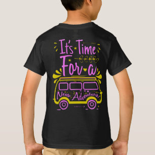 T-SHIRT IL EST TEMPS D'UNE NOUVELLE AVENTURE