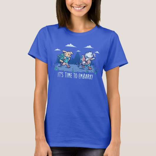 T-shirt Il est temps pour EmBARK (Devant)