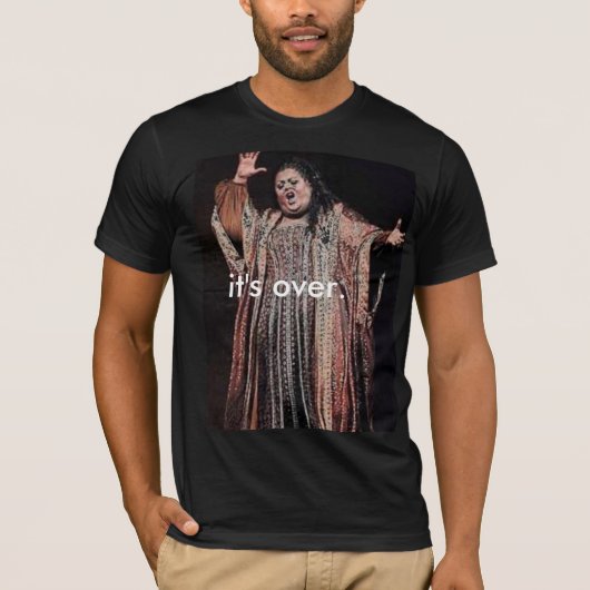 T-shirt il est terminé (Devant)