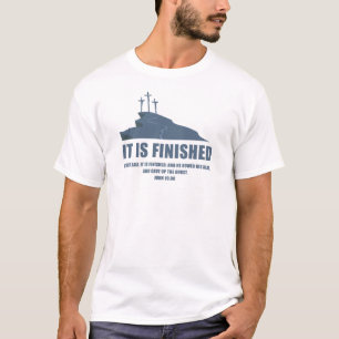T-shirt Il est terminé - Pâque Croix de Pâques de Jésus