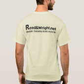 T-shirt Il est tout au sujet de l'information (Dos)