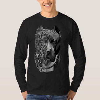 T-shirt Il Est Votre Ami Votre Partenaire Votre Chien Pitb
