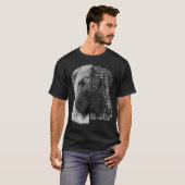 T-shirt Il Est Votre Ami Votre Partenaire Votre Chien Shar (Devant entier)