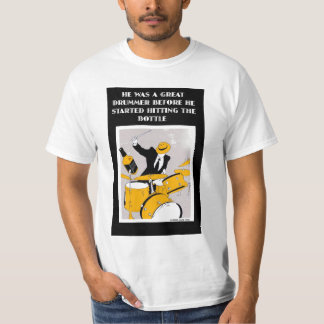 T-shirt Il était un grand batteur - personnaliser… -