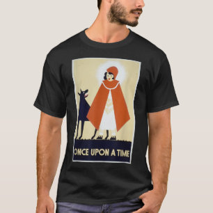 T-shirt Il Était Une Fée Conte Vintage Histoire Américaine