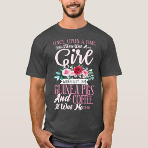 T-shirt Il Était Une Fois Guinéen Cochon Coffee Cavy Rodde