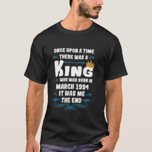 T-shirt Il était une fois un roi. Mars 1994 Birt