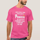 T-shirt Il Était Une Fois Une Princesse Février 200 (Devant)