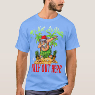 T-shirt Il fait chaud comme des boules de Noël Holly Hawai