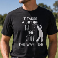 Il faut beaucoup de balles pour jouer au golf comm