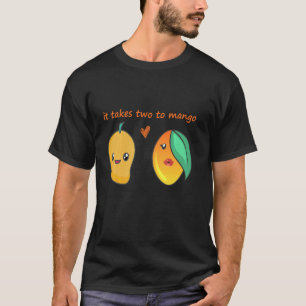 T-shirt Il Faut Deux À Mango Cute Tango Mango Fruit Roman
