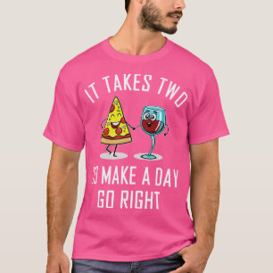 T-shirt Il Faut Deux Pour Faire Un Jour Partir À Droite Pi