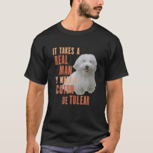 T-shirt Il Faut Un VÉRITABLE HOMME Pour Marcher Un COTON D