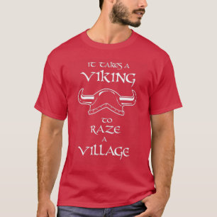 T-shirt Il faut un viking pour raser un village 2