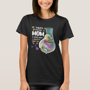 T-shirt Il faut une maman spéciale pour entendre ce que l'