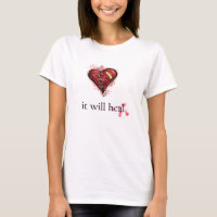 "Il guérira" la chemise du coeur brisé