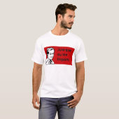 T-shirt Il jure que je m'importe (Devant entier)
