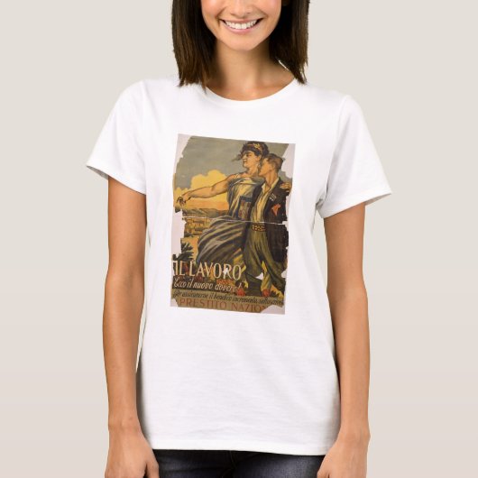 T-shirt "Il Lavoro"-Work, le nouveau devoir (Devant)