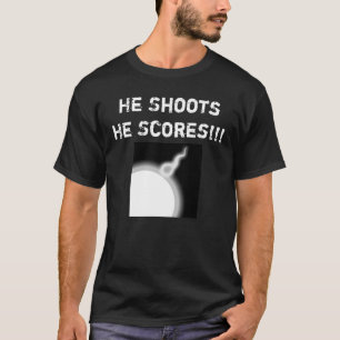 T-shirt Il le tire marque ! ! ! Chemise de la grossesse
