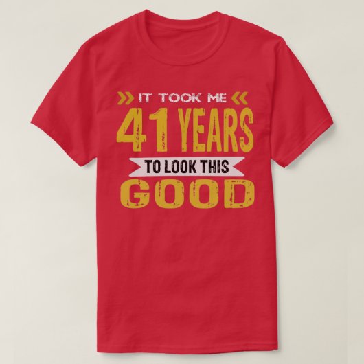 T-shirt il m'a fallu 41 ans pour regarder ce bon rapport v (Design devant)