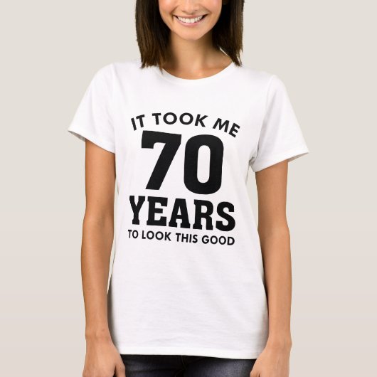 T-shirt Il M'A Fallu 70 Ans Pour Voir Ce Bon (Devant)