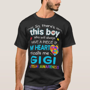 T-shirt Il m'appelle Gigi Shirt - Sensibilisation sur l'au