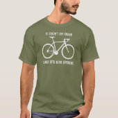 T-shirt Il ne devient pas plus facile il devient juste plu (Devant)