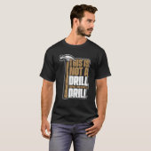 T-shirt Il ne s'agit pas d'un technicien en bois de charpe (Devant entier)