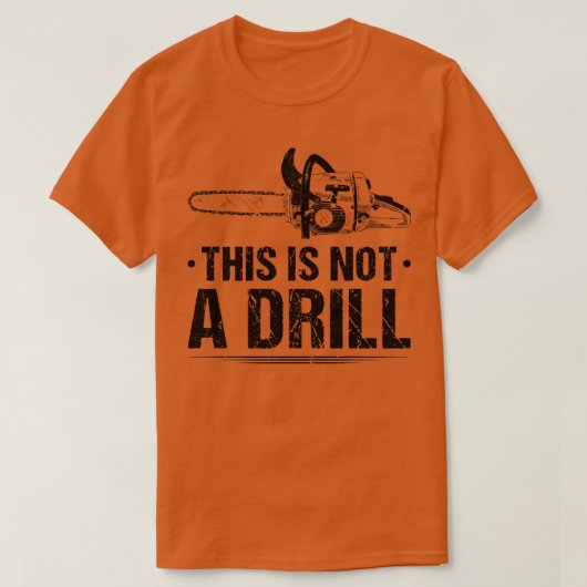 T-shirt Il Ne S'Agit Pas D'Une Foreuse (Design devant)