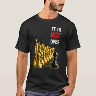 T-shirt Il n'est pas fini – Conception de motivation d'éch