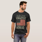 T-shirt Il n'est pas nécessaire de réécrire la Constitutio (Devant entier)