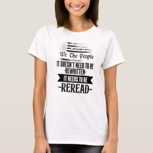 T-shirt Il N'Est Pas Nécessaire D'Être Réécrit Il Doit Êtr