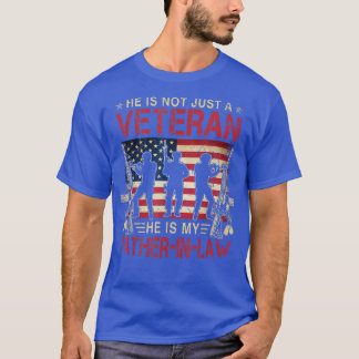 T-shirt Il N'Est Pas Seulement Un Vétéran Il Est Mon PèreI