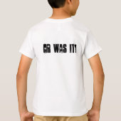 T-shirt Il n'était pas moi ! (Dos)